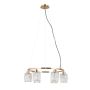 Italux Simona PND-40814-6-HBR Lampă cu pendul 6x40W/E14 IP20
