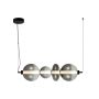Italux Sonte PND-24352-36W-BK-SG Lampă cu pendul 1x36W/LED 3000K 4425lm IP20