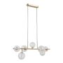Italux Toledo PND-40717-7-HBR Lampă cu pendul 7x5W/G9 IP20