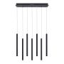 Italux Valdes PND-22302-7-BK Lampă cu pendul 7x35W/LED 3000K|4000K|6000K 1300lm IP20