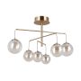Italux Velada PND-34381-6-HBR Lampă de tavan 6x30W/LED 3000K 2010lm IP20