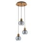 Italux Velma PND-67505-3-WD Lampă cu pendul 3x40W/E27 IP20