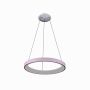 Italux Vico PND-53675-048RPC-WH-3KS4K Lampă cu pendul 1x38W/LED 3000K|4000K 3200lm IP20