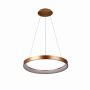 Italux Vico PND-53675-058RPC-GD-3KS4K-TRDIMM Lampă cu pendul 1x48W/LED 3000K|4000K 4000lm IP20