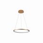 Italux Vinola PND-56135B-040RPC-GD-3KS4K Lampă cu pendul 1x24W/LED 3000K|4000K 1920lm IP20