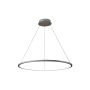 Italux Vinola PND-56135B-060RPC-WH-3KS4K-TRDIMM Lampă cu pendul 1x38W/LED 3000K|4000K 3040lm IP20