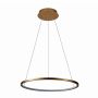 Italux Vinola PND-56135B-080RPC-GD-3KS4K-TRDIMM Lampă cu pendul 1x48W/LED 3000K|4000K 3840lm IP20