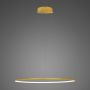 Altavola Design Ledowe okręgi LA073/P_60_in_3k_gold_dimm Lampă cu pendul 1x23W/LED 3000K 1380lm IP44