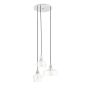 Kaspa LONGIS 10525309 Lampă cu pendul 3x25W/E27 IP20