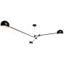 Step Into Design ASTRONOMY ST-5335B-3 BLACK Lampă de tavan 3x60W/E14 IP20