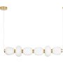 Step Into Design BRILLA ST-CP241210-6L GOLD Lampă cu pendul 1x69W/LED IP20