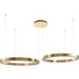Step Into Design CIRCLE 2in1 DN924-60+80 gold Lampă cu pendul 2x72W/LED 3000K 5760lm IP20
