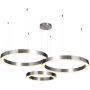 Step Into Design CIRCLE 3in1 ST-8848-40+60+60 nickel Lampă cu pendul 3x85W/LED 3000K 8075lm IP20