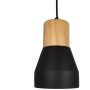 Step Into Design CONCRETE ST-5220-black Lampă cu pendul 2x60W/E27 IP20