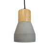 Step Into Design CONCRETE ST-5220-grey Lampă cu pendul 2x60W/E27 IP20
