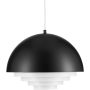 Step Into Design DIVERSO ST-10055P black matt Lampă cu pendul 1x60W/E27 IP20
