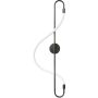 Step Into Design ESSA ST-B3554 black Aplique de perete 1x9W/LED 3000K 720lm IP20