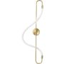 Step Into Design ESSA ST-B3554 gold Aplique de perete 1x9W/LED 3000K 720lm IP20