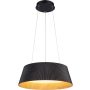Step Into Design FRILL ST-DL6487-BK Lampă cu pendul 1x21W/LED 1980lm IP20