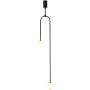 Step Into Design LOOP ST-8928S black Lampă de tavan 2x20W/G9 IP20