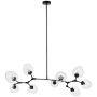 Step Into Design MODERN ORCHID ST-1232-9 TRANSPARENT Lampă de tavan 9x60W/E27
