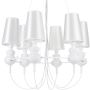 Step Into Design QUEEN ST-7105-6S white Candelabru