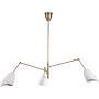 Step Into Design RAGNO ST-8625P white Lampă de tavan 3x40w/E27 IP20