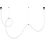 Step Into Design SNAKE MD1021-4 black Lampă cu pendul 1x60W/LED 3000K IP20