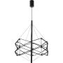 Step Into Design SPACE ST-9858 P/S black Lampă cu pendul 1x20W/LED 1600lm IP20