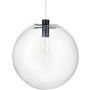 Step Into Design TONDA ST-8722P-XL black Lampă cu pendul 1x60W/E27 IP20