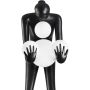 Step Into Design WOMAN DN433-F black Lampă de podea 4x40w/E27 IP20