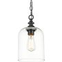 Cosmolight PRAGUE P01947BK Lampă cu pendul 1x40W/E27