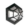 Elstead Lighting PARISH PR12-BLACK Lustră de tavan 1x60W/E27 IP44