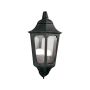 Elstead Lighting PARISH PR7-BLACK Aplique de perete 1x60W/E27 IP44