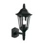 Elstead Lighting PARISH PRM1-BLACK Aplique de perete 1x60W/E27 IP44