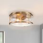 Quintiesse ASHLAND BAY QN-ASHLANDBAY-F-NBR-BATH Lustră de tavan 2x60W/E27 IP44
