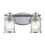 Quintiesse ASHLAND BAY QN-ASHLANDBAY2-PC-BATH Aplique de perete 2x60W/E27 IP44