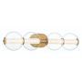 Quintiesse Atomo QN-ATOMO-4W-BG Aplique de perete 1x18,5W/LED 3000K 1782lm IP44