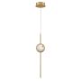 Quintiesse Barletta QN-BARLETTA-1P-BG Lampă cu pendul 1x6W/LED 3000K 340lm IP20