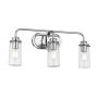 Quintiesse BRAELYN QN-BRAELYN3-PC Aplique de perete 3x40W/E27 IP44