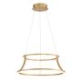 Quintiesse Cadoux QN-CADOUX-P-BG Lampă cu pendul 1x54W/LED 3000K 1490lm IP20