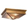 Quintiesse Cairo QN-CAIRO-F-M-VBS-CR Lustră de tavan 2x40W/E27 IP20