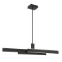 Quintiesse Cameno QN-CAMENO-LP-BK Lampă de tavan 1x74W/LED 3000K 4700lm IP20