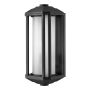 Quintiesse CASTELLE QN-CASTELLE-M-BLK Aplique de perete 1x60W/E27 IP44