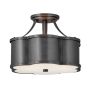 Quintiesse CHANCE QN-CHANCE-SF-S-BLB Lampă de tavan 2x60W/E27