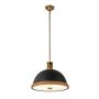Quintiesse Doral QN-DORAL-P-M-BK Lampă cu pendul 2x60W/E27 IP20