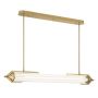 Quintiesse Espada QN-ESPADA-LP-BG Lampă de tavan 1x38W/LED 3000K 3329lm IP20