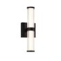 Quintiesse Fayton QN-FAYTON-S-BK Aplique de perete 1x14W/LED 3000K 985lm IP44
