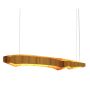 Quintiesse Horizon QN-HORIZON-LED-LP-140-TEAK Lampă cu pendul 1x65W/LED 3000K 3774lm IP20