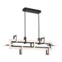 Quintiesse Inizio QN-INIZIO-LP-M-BK Lampă de tavan 1x86W/LED 3000K 3305lm IP20